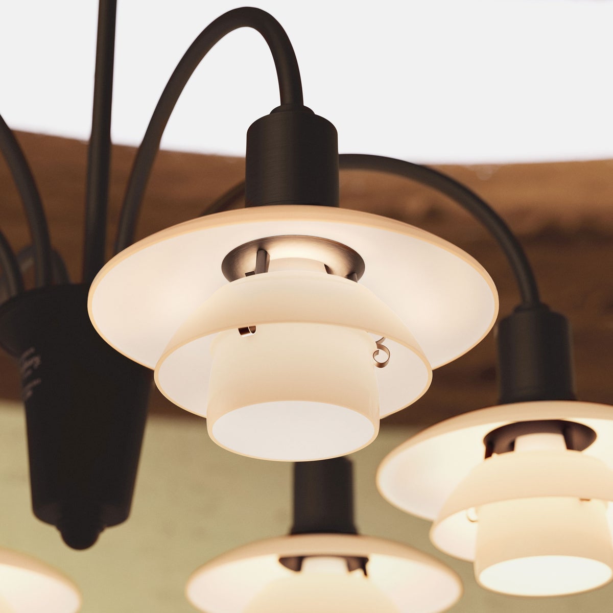 Louis Poulsen（ルイスポールセン） / PH 1/1 CHANDELIER CENTENARY EDITION（シャンデリア センテナリー・エディション） / 6灯用 / ペンダントライト