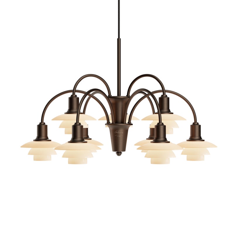 Louis Poulsen（ルイスポールセン） / PH 1/1 CHANDELIER CENTENARY EDITION（シャンデリア センテナリー・エディション） / 9灯用 / ペンダントライト