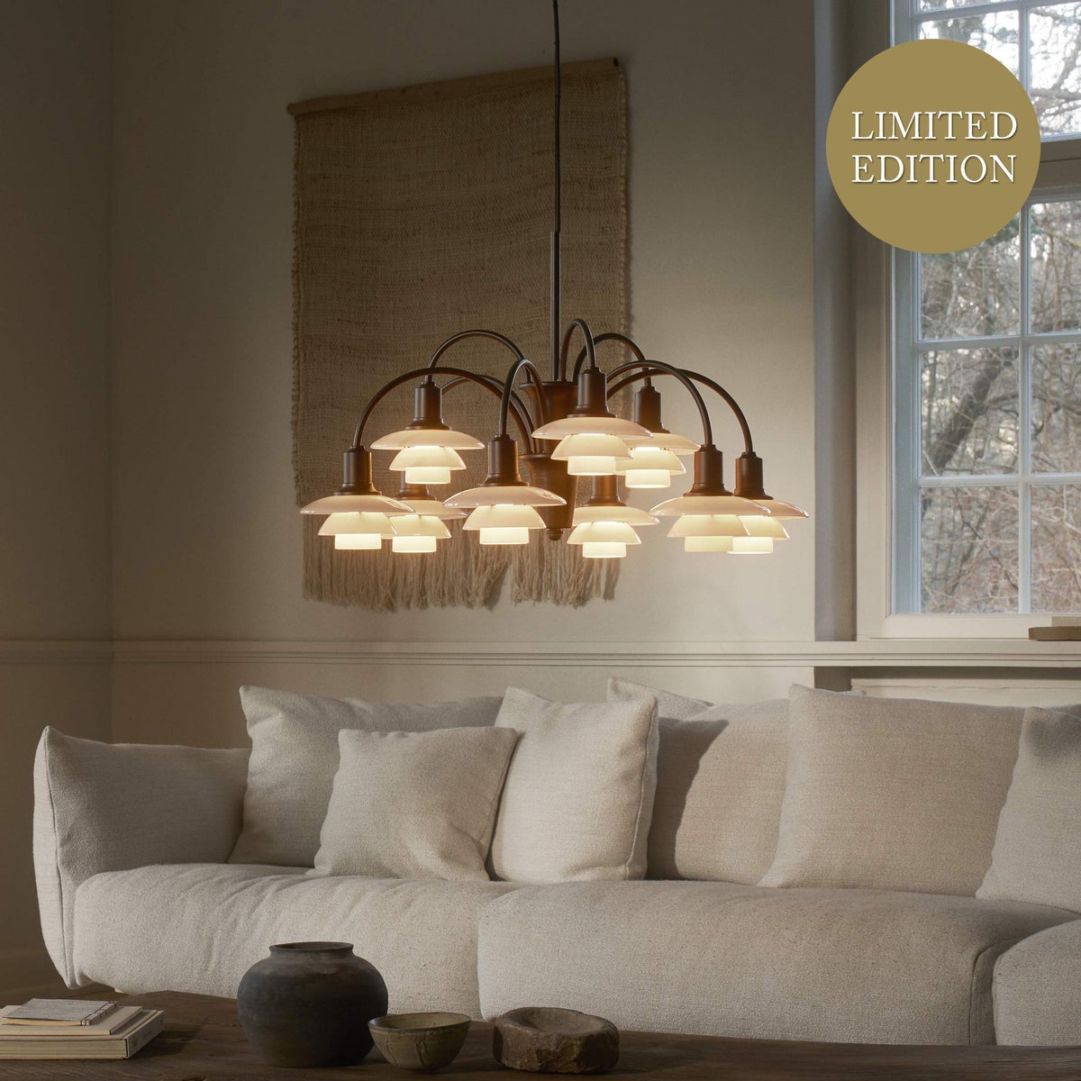 Louis Poulsen（ルイスポールセン） / PH 1/1 CHANDELIER CENTENARY EDITION（シャンデリア センテナリー・エディション） / 9灯用 / ペンダントライト