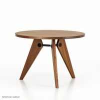 Vitra（ヴィトラ） / Gueridon（ゲリドン）φ105cm / アメリカンウォルナット・ナチュラル オイル仕上げ / ラウンドテーブル