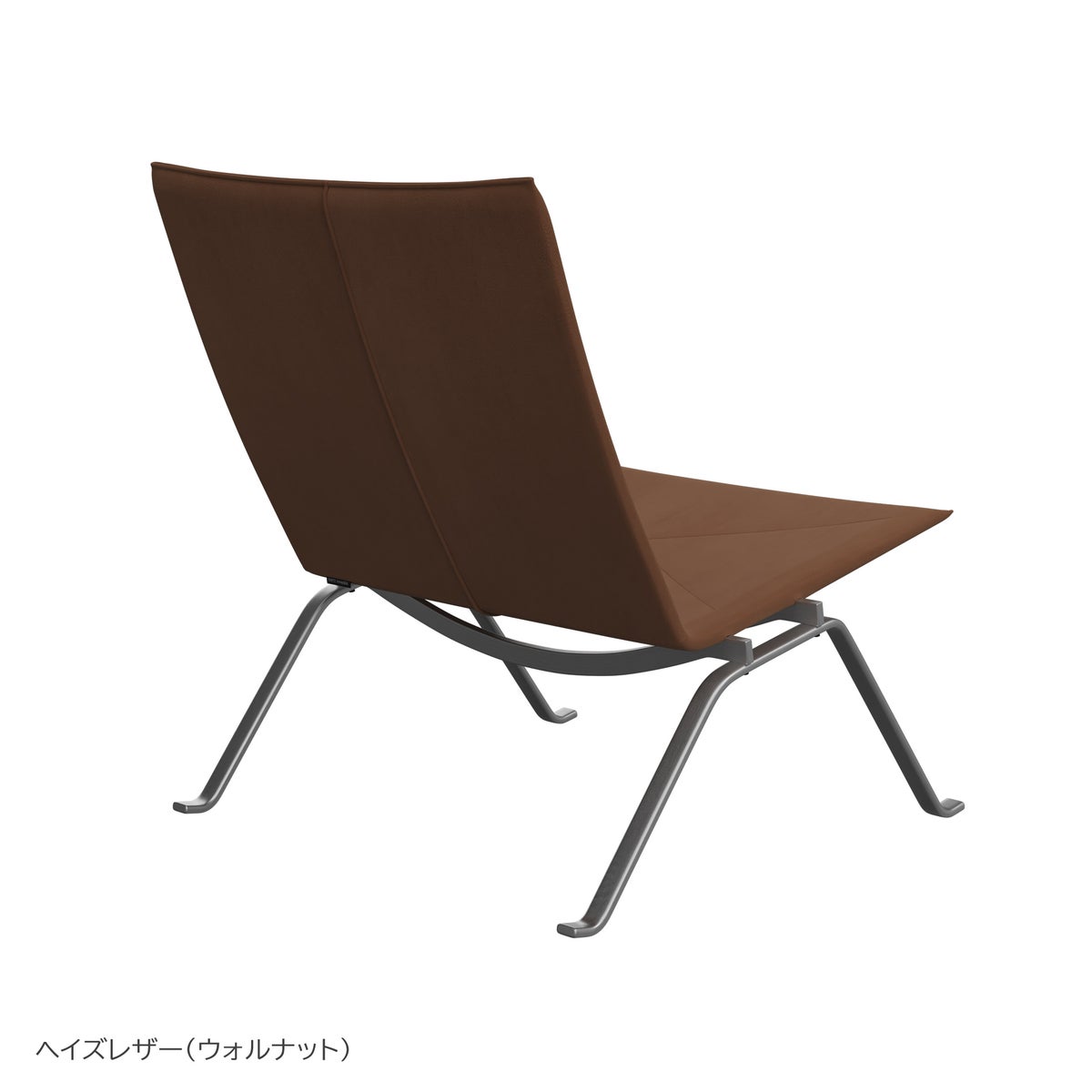 FRITZ HANSEN（フリッツ・ハンセン） / PK22（ピーケー22） ヘイズレザー / ウォルナット / サテン仕上げステンレススチール / ラウンジチェア