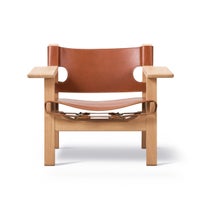 FREDERICIA（フレデリシア） / The Spanish Chair（スパニッシュチェア） / Model 2226 / オーク材・ライトオイル仕上げ・レザー（cognac）