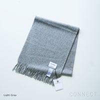 THE INOUE BROTHERS（ザ イノウエブラザーズ） / Brushed Scarf / ブラッシュド スカーフ / W36.5×H181cm / 全4色