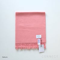 THE INOUE BROTHERS（ザ イノウエブラザーズ） / Brushed Scarf / ブラッシュド スカーフ / W36.5×H181cm / 全4色