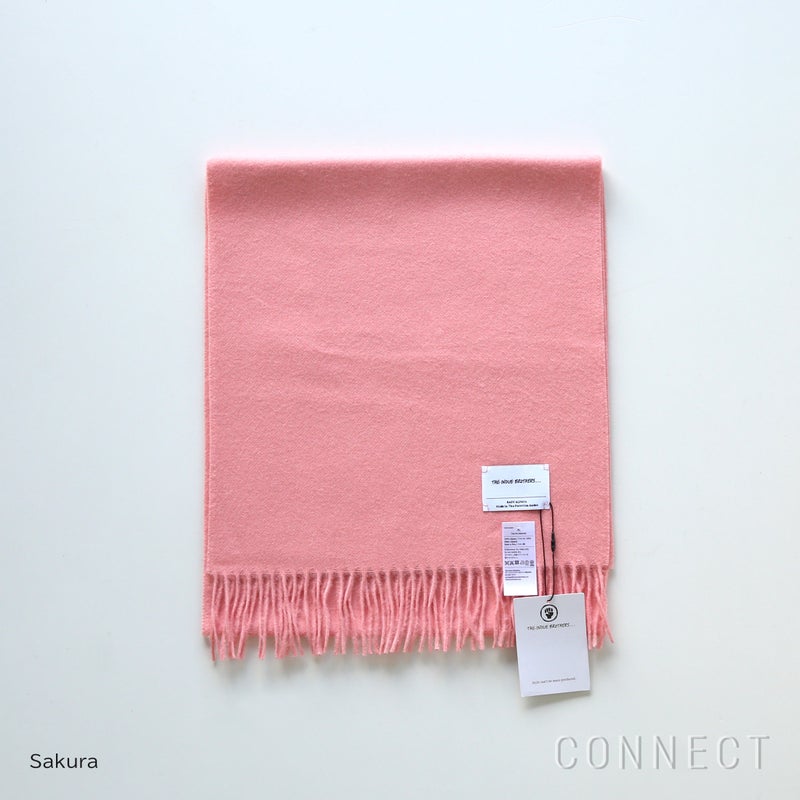 THE INOUE BROTHERS（ザ イノウエブラザーズ） / Brushed Scarf / ブラッシュド スカーフ / W36.5×H181cm / 全4色