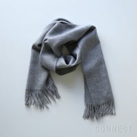 THE INOUE BROTHERS（ザ イノウエブラザーズ） / Brushed Scarf / ブラッシュド スカーフ / W36.5×H181cm / 全4色