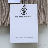 THE INOUE BROTHERS（ザ イノウエブラザーズ） / Brushed Scarf / ブラッシュド スカーフ / W36.5×H181cm / 全4色