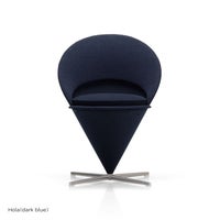 Vitra（ヴィトラ） / Cone Chair（コーン チェア）/ Hola（dark blue） / ラウンジチェア