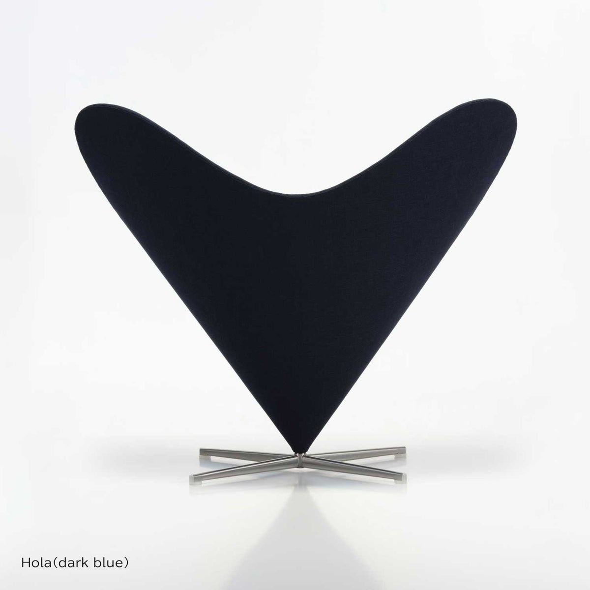 Vitra（ヴィトラ） / Heart Cone Chair（ハートコーンチェア）/ Hola（dark blue） / ラウンジチェア