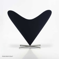 Vitra（ヴィトラ） / Heart Cone Chair（ハートコーンチェア）/ Hola（dark blue） / ラウンジチェア