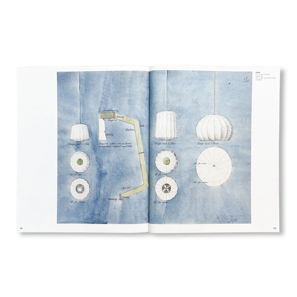 WATERCOLORS by Hans J. Wegner / Anne Blond（アンネ・ブロンド） / 洋書