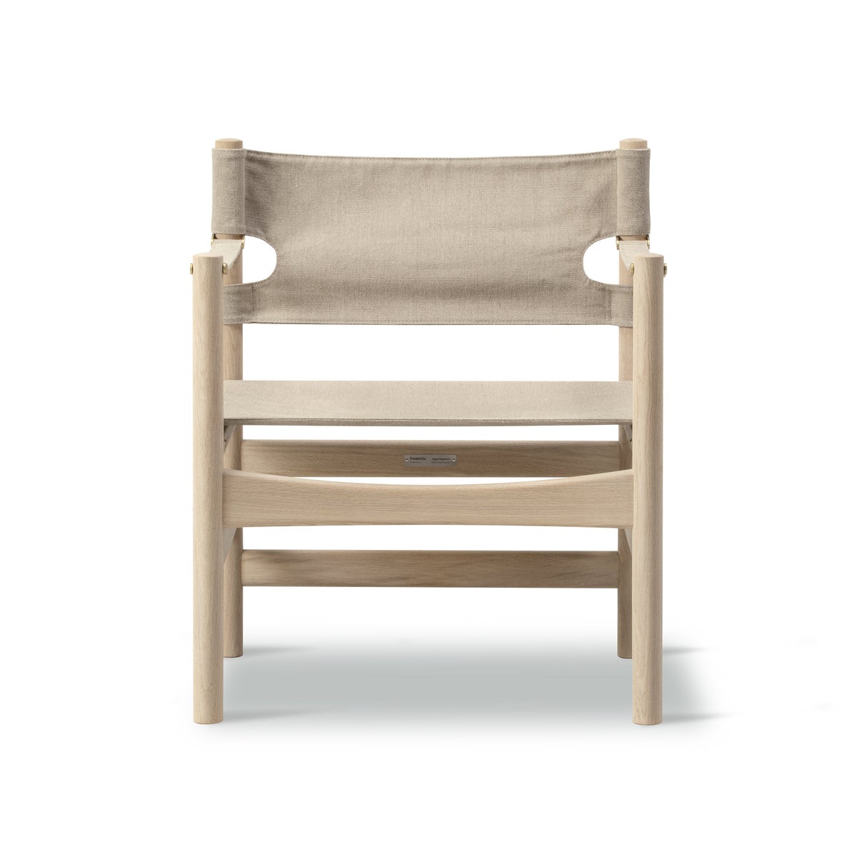 FREDERICIA（フレデリシア） / Canvas 21 Chair（キャンバス21チェア） / Model 2021 / オーク材・ソープ仕上げ・ナチュラルキャンバス / ラウンジチェア