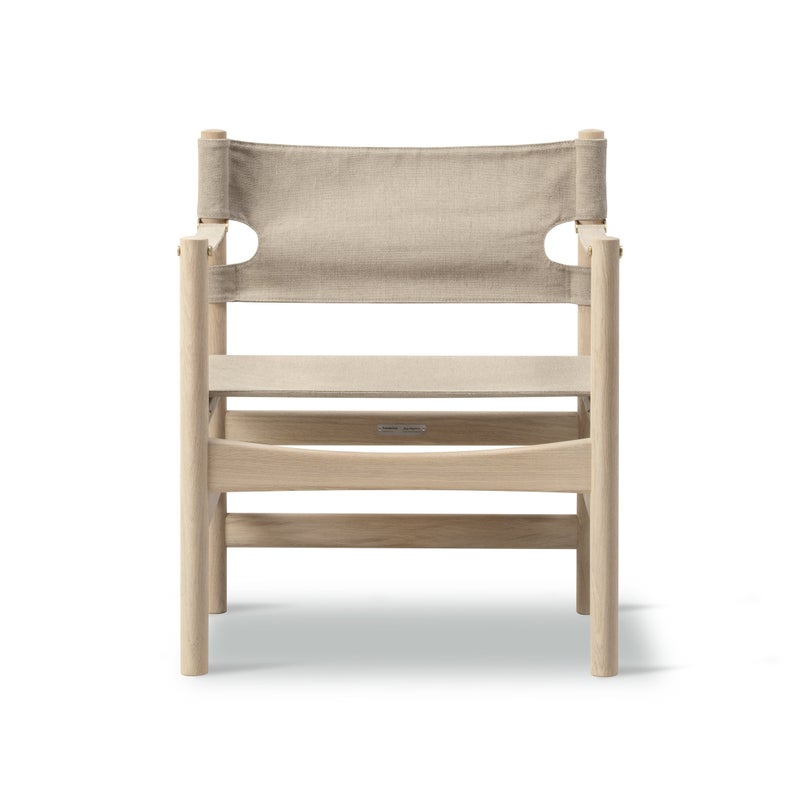 FREDERICIA（フレデリシア） / Canvas 21 Chair（キャンバス21チェア） / Model 2021 / オーク材・ソープ仕上げ・ナチュラルキャンバス / ラウンジチェア