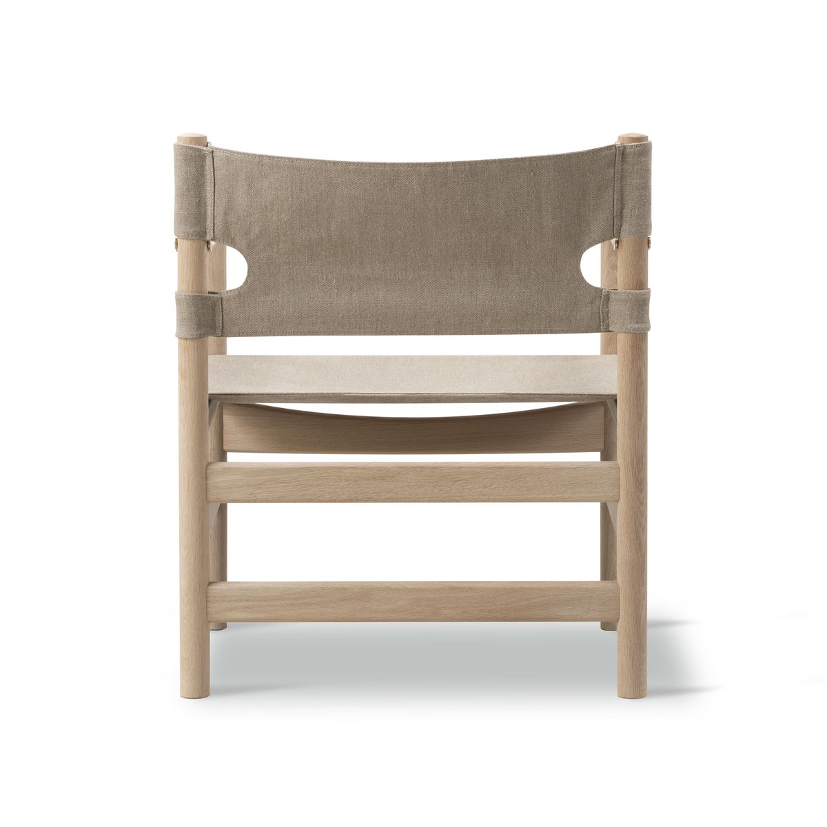 FREDERICIA（フレデリシア） / Canvas 21 Chair（キャンバス21チェア） / Model 2021 / オーク材・ソープ仕上げ・ナチュラルキャンバス / ラウンジチェア