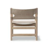 FREDERICIA（フレデリシア） / Canvas 21 Chair（キャンバス21チェア） / Model 2021 / オーク材・ソープ仕上げ・ナチュラルキャンバス / ラウンジチェア