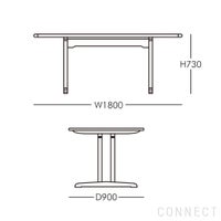 FREDERICIA（フレデリシア） / C18 Mogensen Shaker Table（モーエンセン シェーカーテーブル） / Model 6290 / オーク材・オイル仕上げ / W180 / ダイニングテーブル