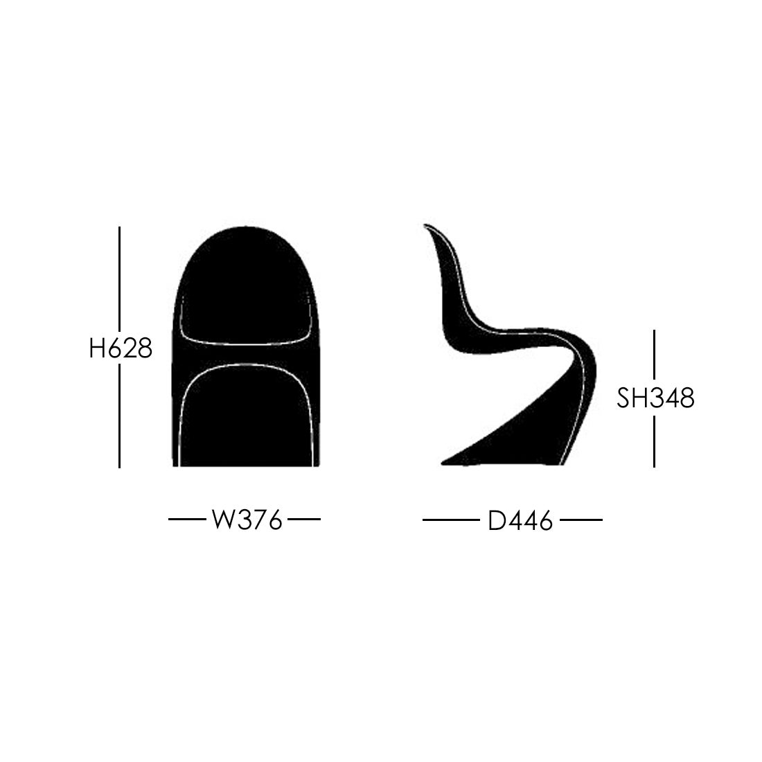 Vitra（ヴィトラ） / Panton Junior（パントンジュニア） / 全6色 / キッズチェア