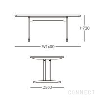 FREDERICIA（フレデリシア） / C18 Mogensen Shaker Table（モーエンセン シェーカーテーブル） / Model 6292 / オーク材・オイル仕上げ / W160 / ダイニングテーブル
