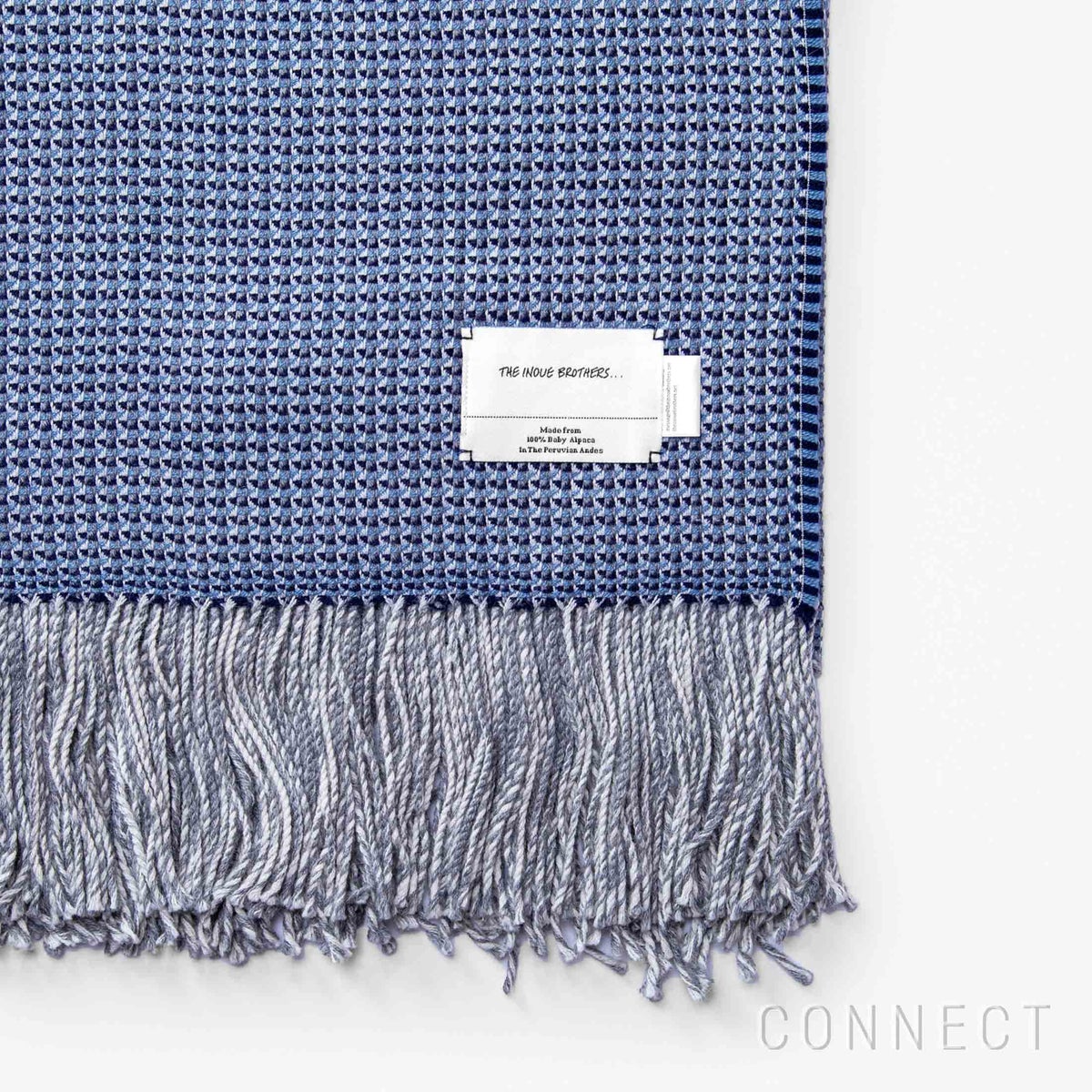 THE INOUE BROTHERS（ザ イノウエブラザーズ） / Lux Woven Throw / ラックス・ウーブン・スロー / W133×H187cm / 全2色