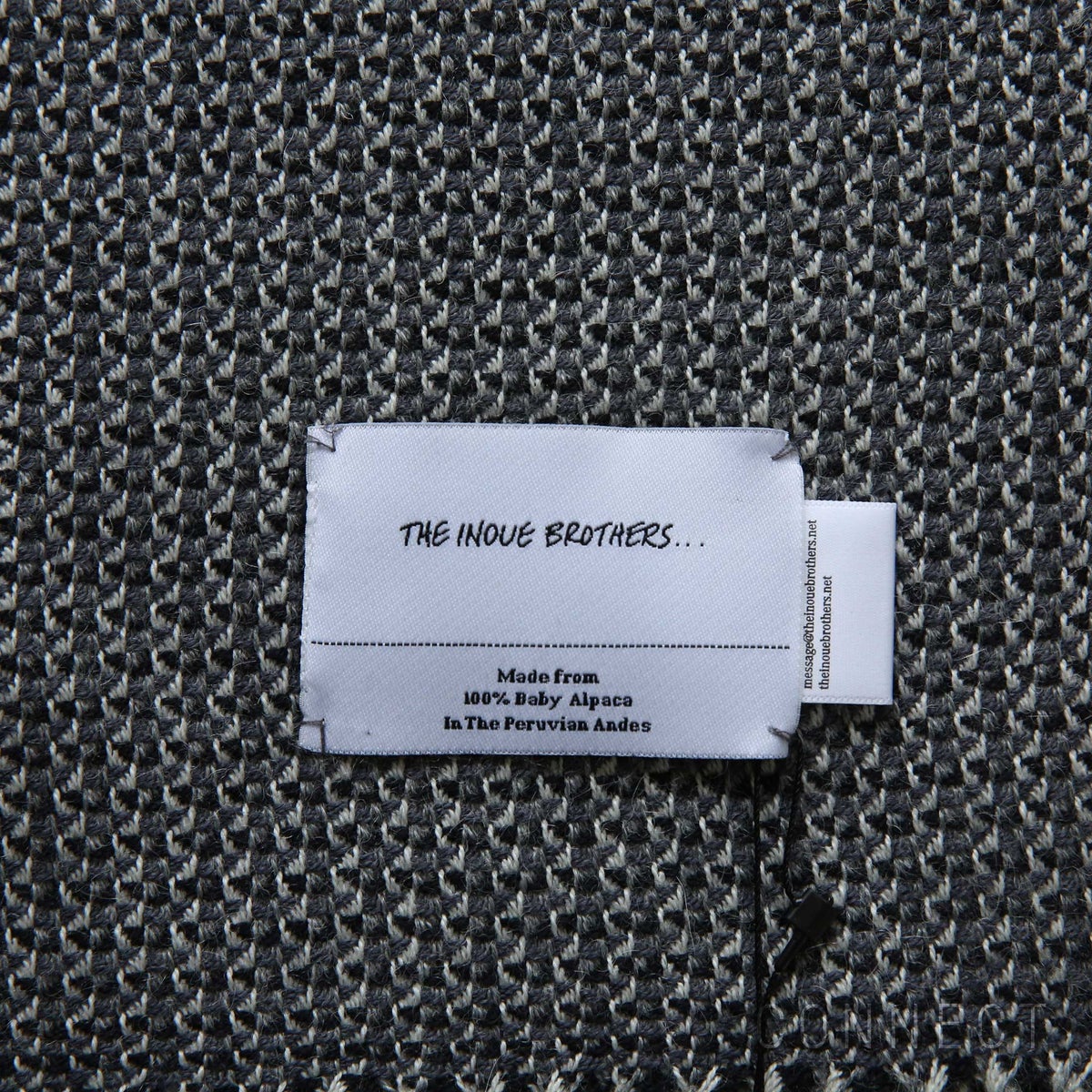 THE INOUE BROTHERS（ザ イノウエブラザーズ） / Lux Woven Throw / ラックス・ウーブン・スロー / W133×H187cm / 全2色