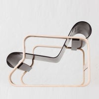 Artek（アルテック） / Armchair 41 （アームチェア 41） / Paimio（パイミオ） / バーチ材・ナチュラルラッカー仕上げ / 座面・全2色 / チェア