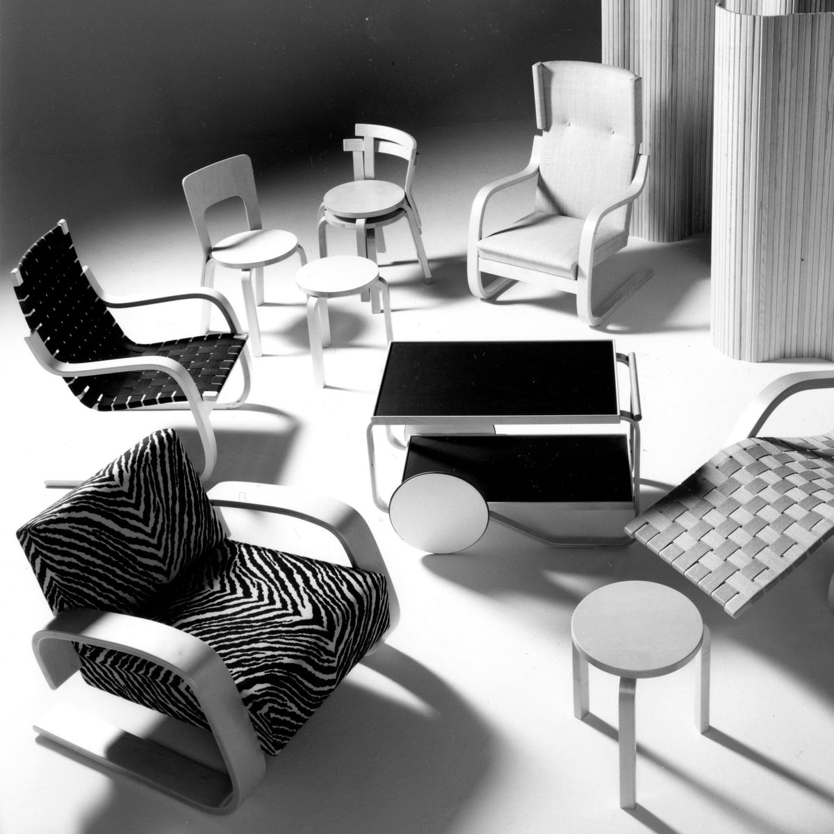 Artek（アルテック） / アームチェア 406 （アームチェア 406） / バーチ材・ナチュラルラッカー / 座面・全6色 / チェア