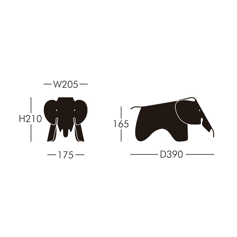 Vitra（ヴィトラ） / Eames Elephant RE（イームズ エレファント RE） / Small / 全7色 / オブジェ