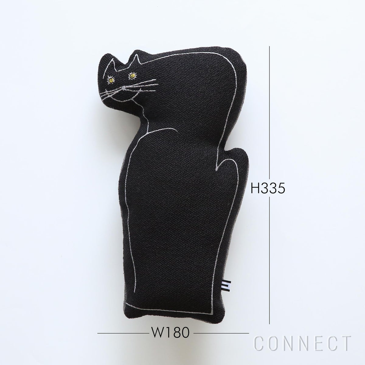 MELLEM（メレム） / 山口一郎 / Kvadrat（クヴァドラ） / Levende（レベンデ） / Kat（キャット） / Vidar（ヴィダー）× Maple（メープル） / ブラック / Lサイズ / オブジェ