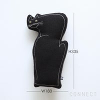 MELLEM（メレム） / 山口一郎 / Kvadrat（クヴァドラ） / Levende（レベンデ） / Kat（キャット） / Vidar（ヴィダー）× Maple（メープル） / ブラック / Lサイズ / オブジェ