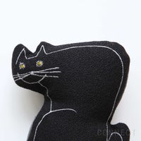 MELLEM（メレム） / 山口一郎 / Kvadrat（クヴァドラ） / Levende（レベンデ） / Kat（キャット） / Vidar（ヴィダー）× Maple（メープル） / ブラック / Lサイズ / オブジェ