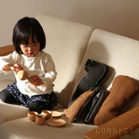 MELLEM（メレム） / 山口一郎 / Kvadrat（クヴァドラ） / Levende（レベンデ） / Kat（キャット） / Vidar（ヴィダー）× Maple（メープル） / ブラック / Lサイズ / オブジェ