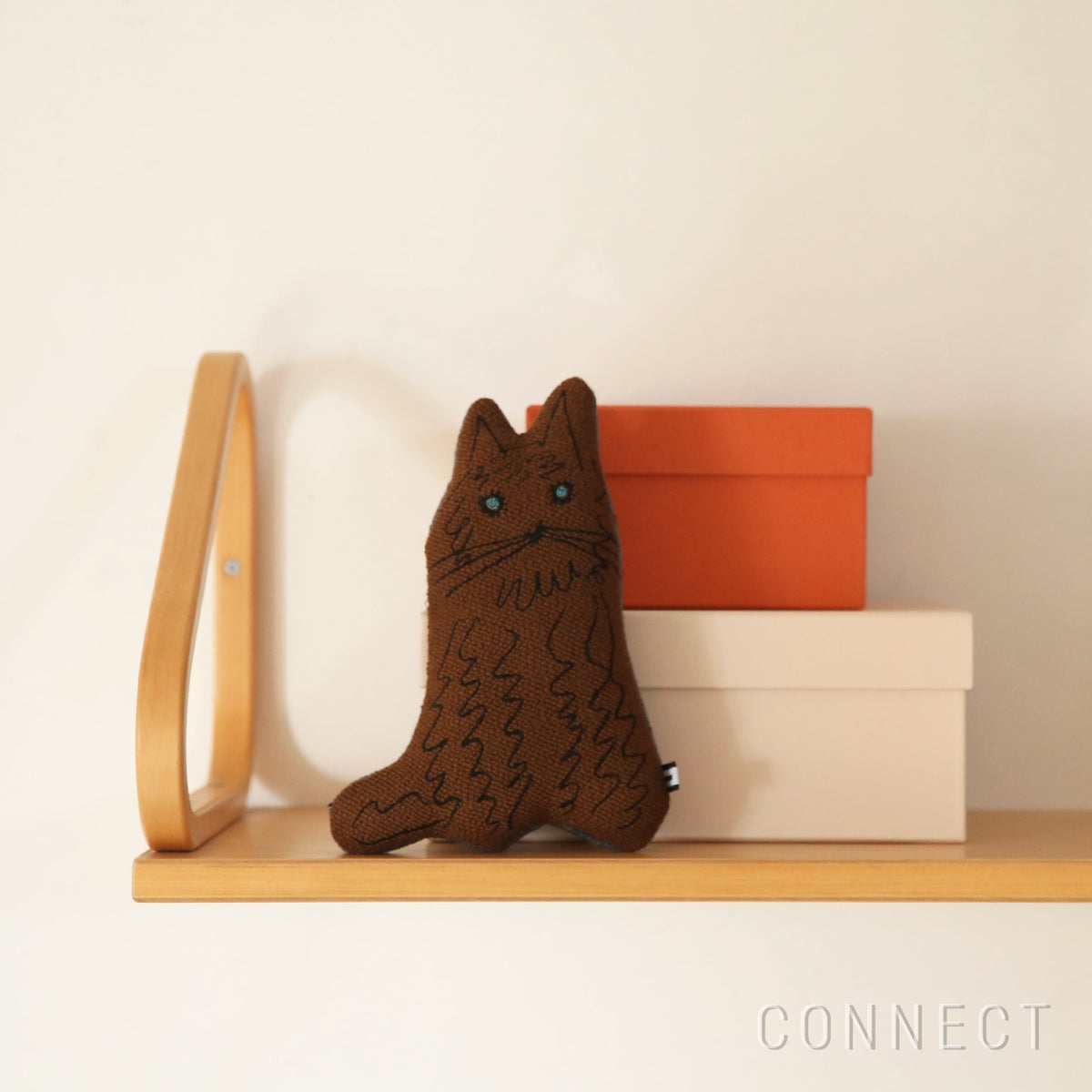 MELLEM（メレム） / 山口一郎 / Kvadrat（クヴァドラ） / Levende（レベンデ） / Kat（キャット） / Vidar（ヴィダー）× Maple（メープル） / ブラウン / Sサイズ / オブジェ