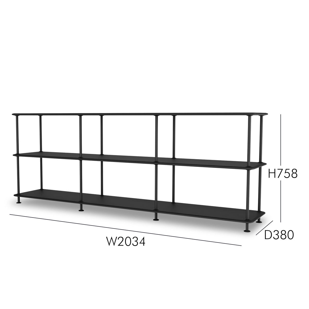 Montana（モンタナ） / Free（フリー）222000 / シェルフ / 207 Black x Black