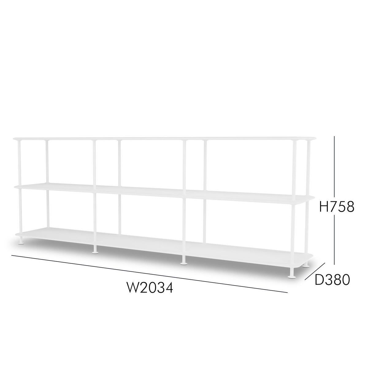 Montana（モンタナ） / Free（フリー）222000 / シェルフ / 214 New White x New White