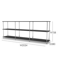 Montana（モンタナ） / Free（フリー）222000 / シェルフ / 207 Black x Chrome