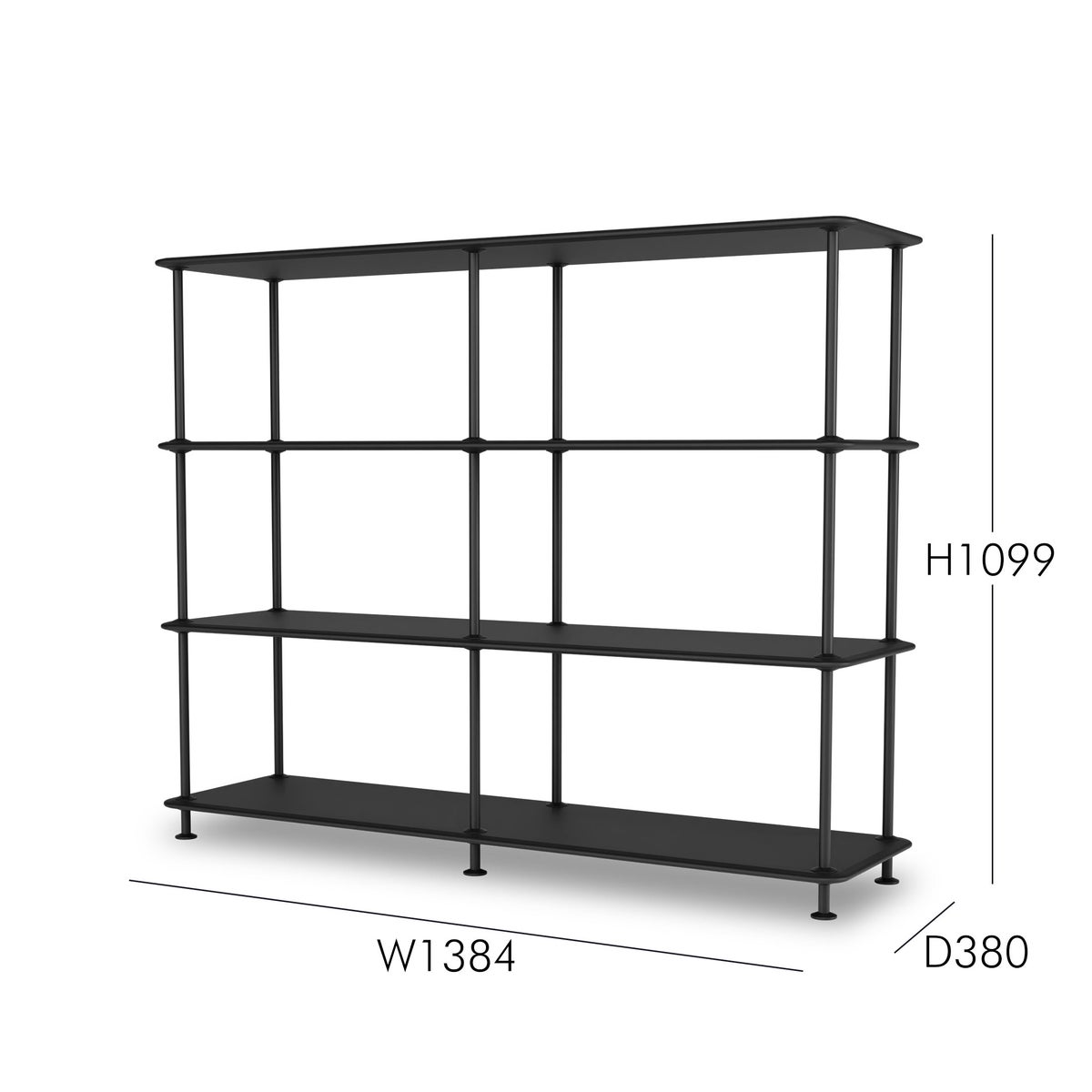 Montana（モンタナ） / Free（フリー）330000 / シェルフ / 207 Black x Black