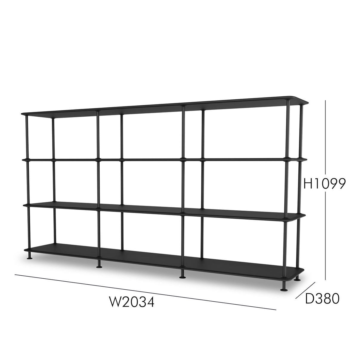 Montana（モンタナ） / Free（フリー）333000 / シェルフ / 207 Black x Black