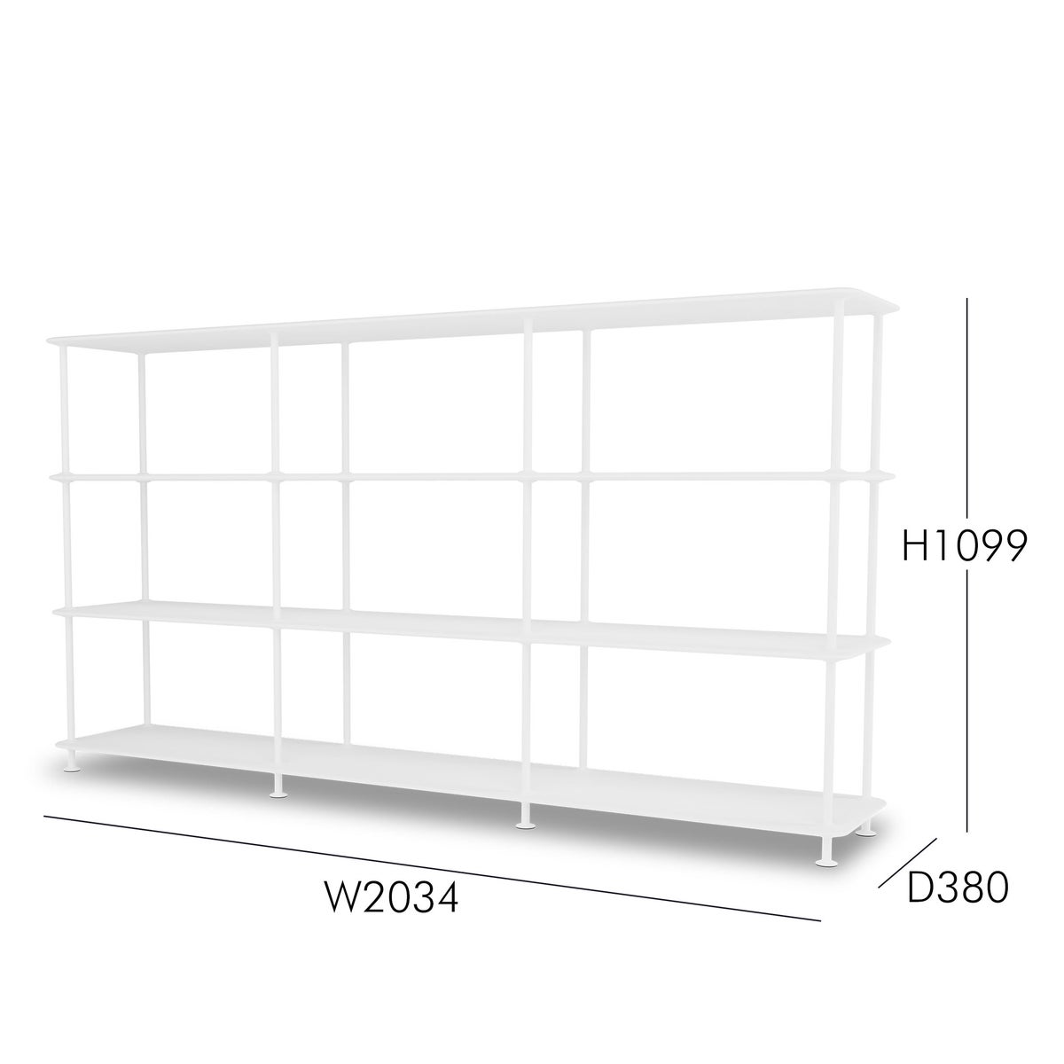 Montana（モンタナ） / Free（フリー）333000 / シェルフ / 214 New White x New White