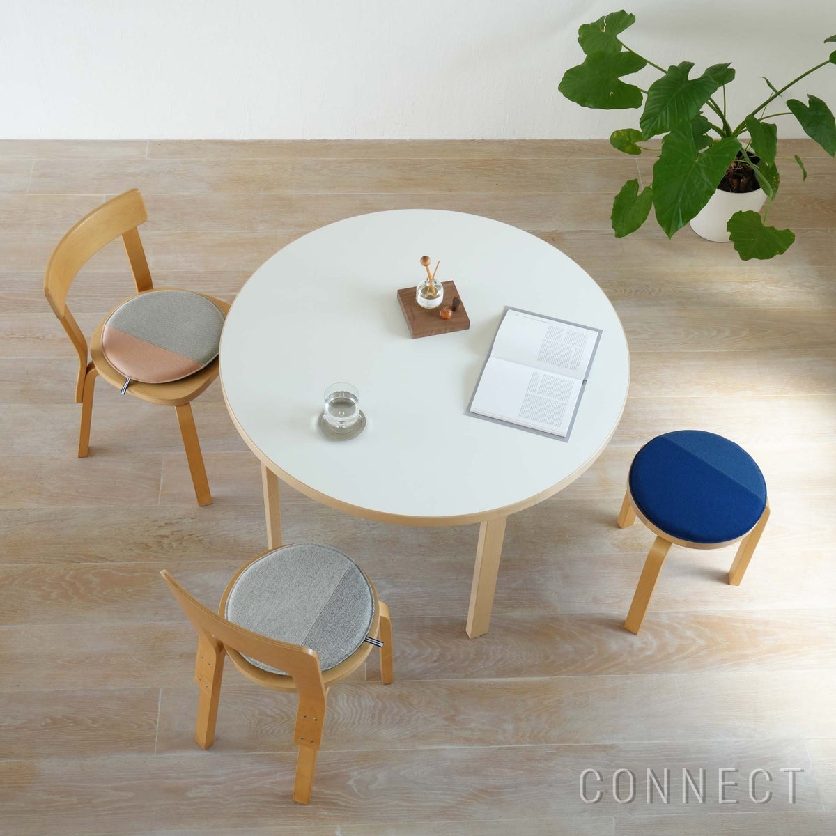 MELLEM（メレム） / Kvadrat（クヴァドラ） / ラウンドシートクッション / Hallingdal 65（ハリンダル） / クッション