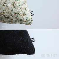 MELLEM（メレム） / Kvadrat/Raf Simons（クヴァドラ/ラフ・シモンズ） / フェザークッション 45×45cm /  Atom（アトム）× Remix Screen（リミックス スクリーン） / 中材入り / 全2色