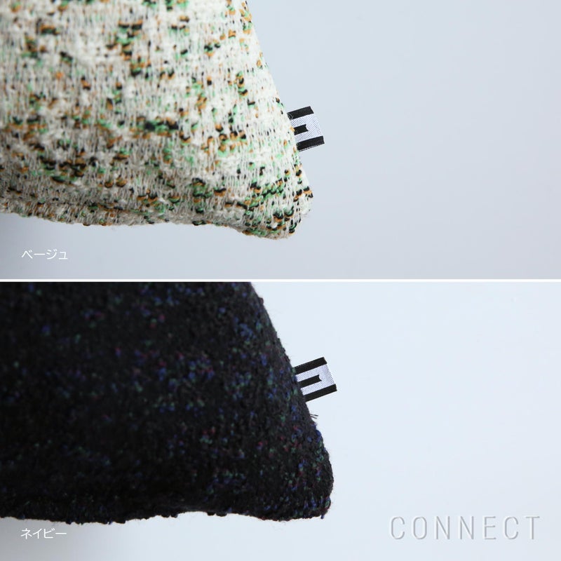 MELLEM（メレム） / Kvadrat/Raf Simons（クヴァドラ/ラフ・シモンズ） / フェザークッション 45×45cm /  Atom（アトム）× Remix Screen（リミックス スクリーン） / 中材入り / 全2色
