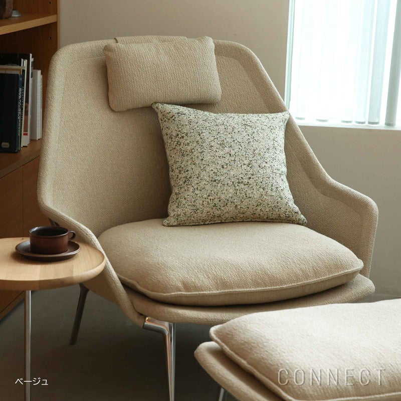MELLEM（メレム） / Kvadrat/Raf Simons（クヴァドラ/ラフ・シモンズ） / フェザークッション 45×45cm /  Atom（アトム）× Remix Screen（リミックス スクリーン） / 中材入り / 全2色