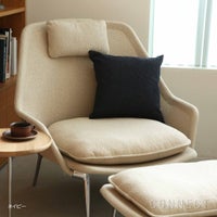 MELLEM（メレム） / Kvadrat/Raf Simons（クヴァドラ/ラフ・シモンズ） / フェザークッション 45×45cm /  Atom（アトム）× Remix Screen（リミックス スクリーン） / 中材入り / 全2色