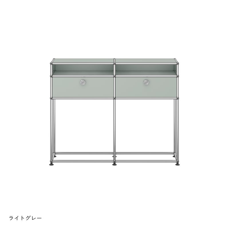 USMハラー（ユーエスエムハラー） / Cabinet（キャビネット） / W1023×D273×H815mm / ドロップダウンドア×2