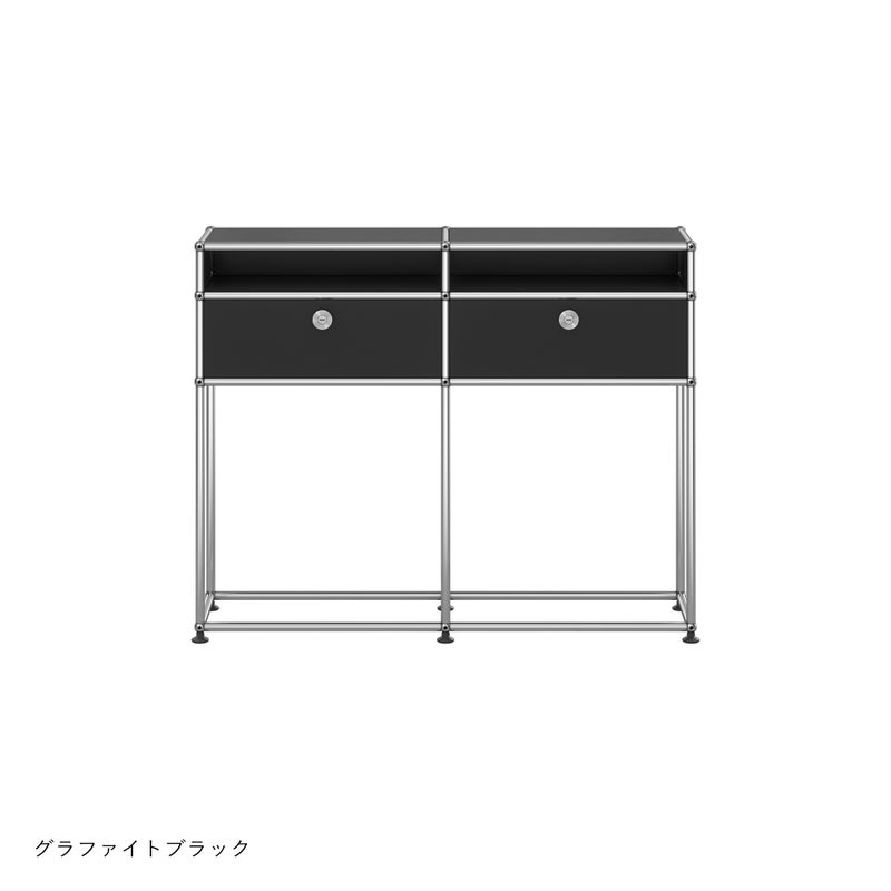 USMハラー（ユーエスエムハラー） / Cabinet（キャビネット） / W1023×D273×H815mm / ドロップダウンドア×2