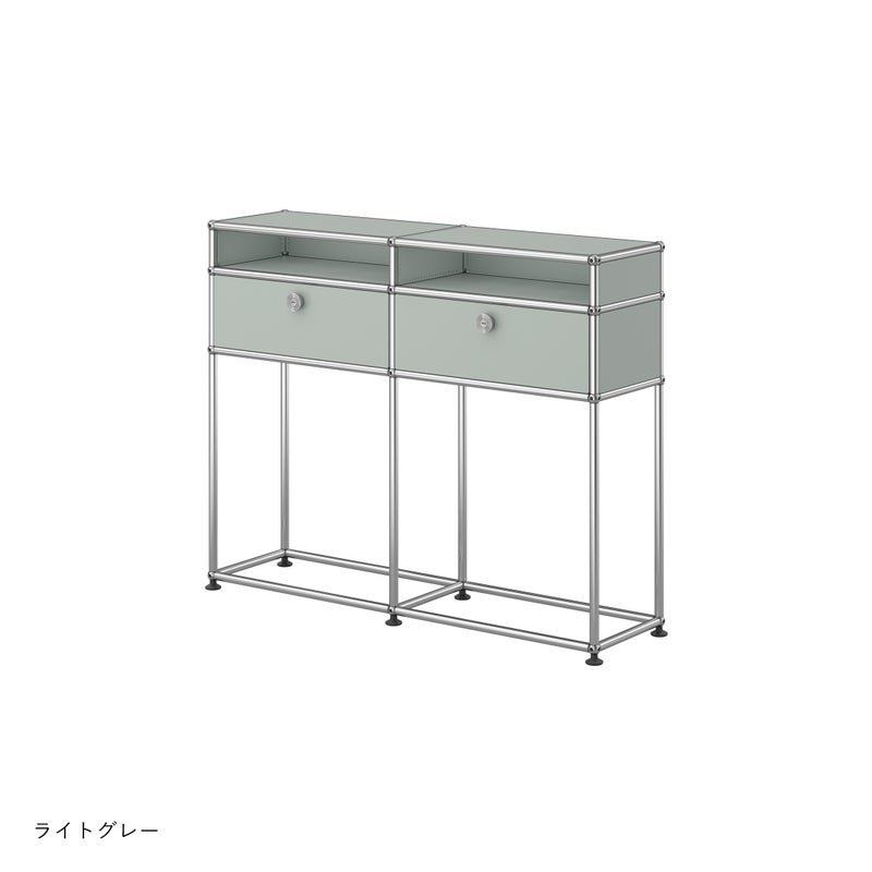USMハラー（ユーエスエムハラー） / Cabinet（キャビネット） / W1023×D273×H815mm / ドロップダウンドア×2