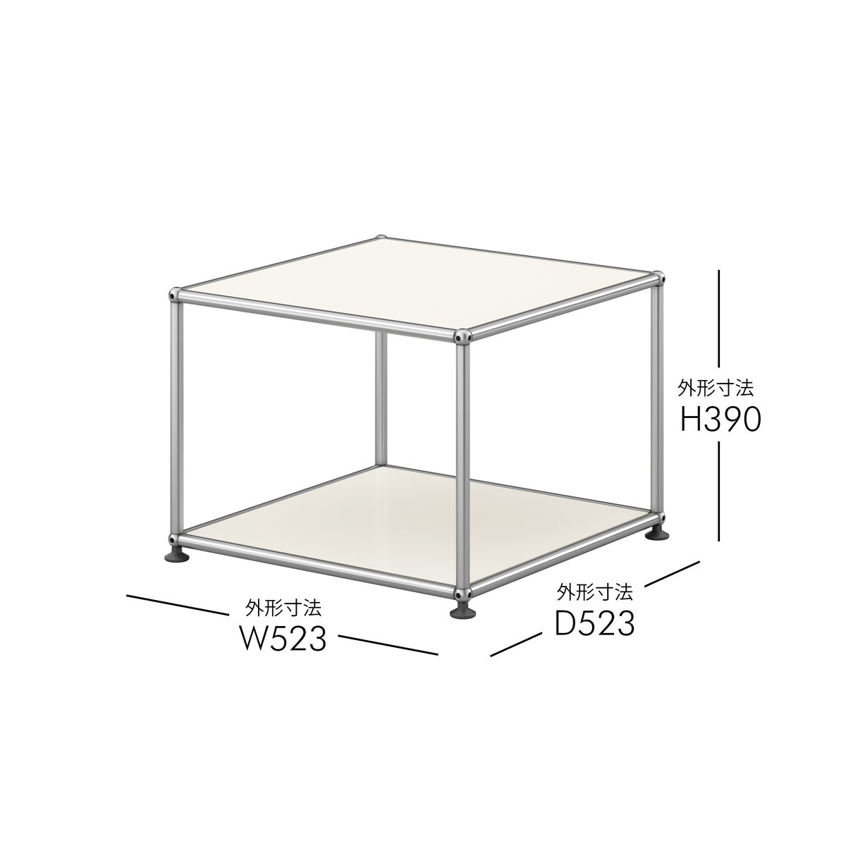 USMハラー（ユーエスエムハラー） / Low Table（ローテーブル） / W523×D523×H390mm