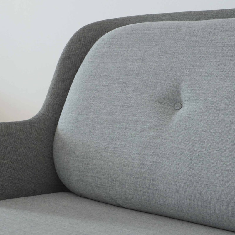 【ポイント20倍】【アウトレット】FRITZ HANSEN（フリッツ・ハンセン） / FRI SOFA（フリソファ） / ウッドベース / Canvas（キャンバス）0134 グレー×0124 ライトグレー