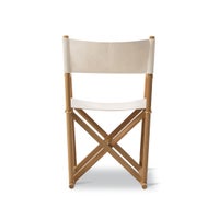 FREDERICIA（フレデリシア） / MK16 Folding Chair（フォールディングチェア） / Model 6016 / オーク材・オイル仕上げ / コットンキャンバス / オフホワイト