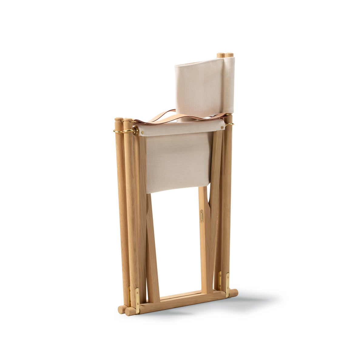 FREDERICIA（フレデリシア） / MK16 Folding Chair（フォールディングチェア） / Model 6016 / オーク材・オイル仕上げ / コットンキャンバス / オフホワイト